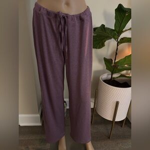 Women's Purple Straight Leg Pants